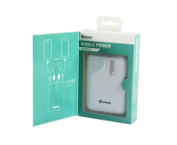 Vakoss POWERBANK VAKOSS 10.000 mAh TP-2569WA Biało-Szary # - 1476967 - zdjęcie 3